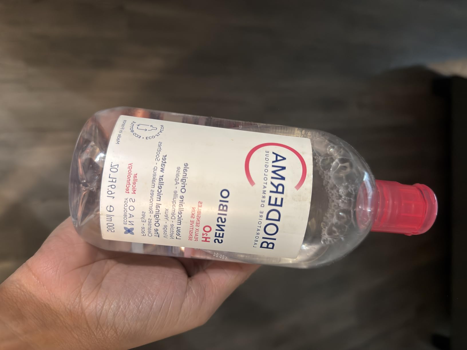 Bioderma - Sensibio - H2O Micellar Water - Makeup Remover Cleanser - Face Cleanser for Sensitive Skin customer photo 2