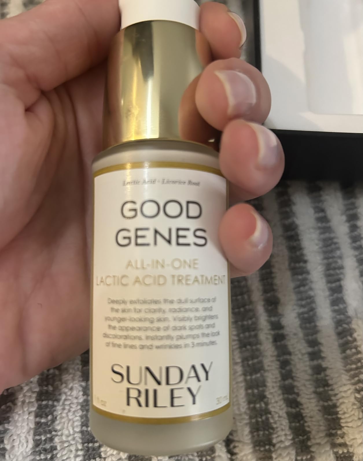 Sunday Riley Good Genes All-in-One Lactic Acid Treatment Face Serum customer photo 2