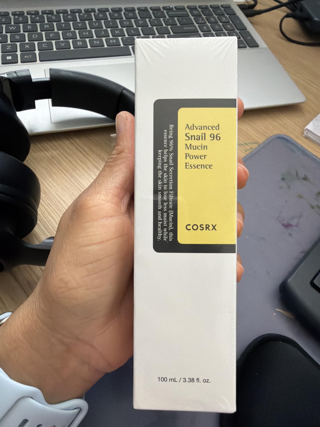 COSRX Snail Mucin 96% Repairing Serum for Sooothing & Hydrating 3.38 oz. | Snail Secretion Filtrate for Dull Skin & Fine Lines, Korean Skin Care customer photo 2