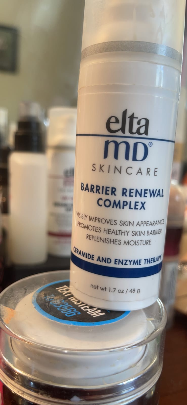EltaMD Barrier Renewal Complex Face Moisturizer | Skin Barrier Repair Cream, For Dry And Sensitive Skin, Fragrance-Free, Dermatologist Recommended customer photo 1