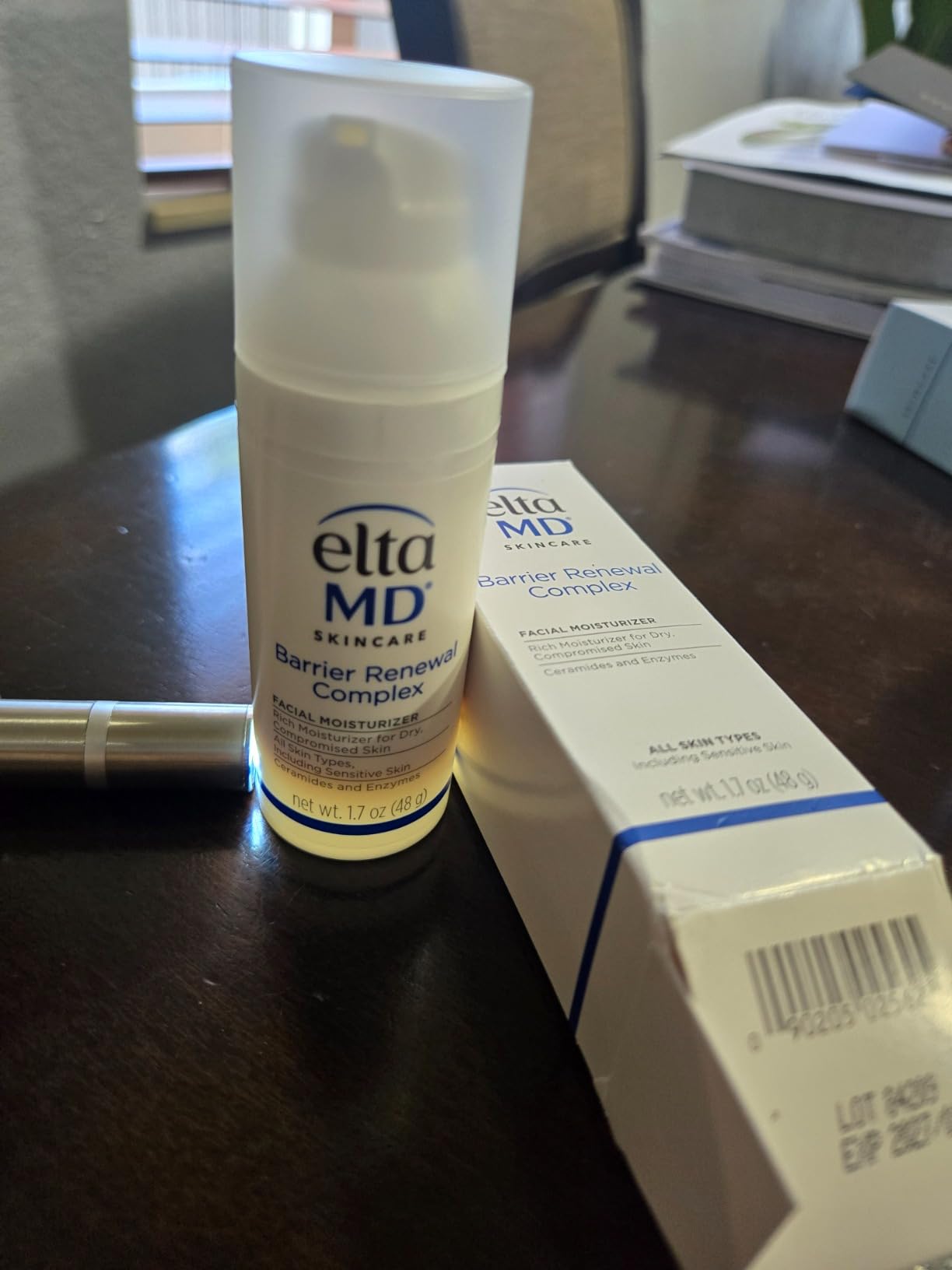 EltaMD Barrier Renewal Complex Face Moisturizer | Skin Barrier Repair Cream, For Dry And Sensitive Skin, Fragrance-Free, Dermatologist Recommended customer photo 2