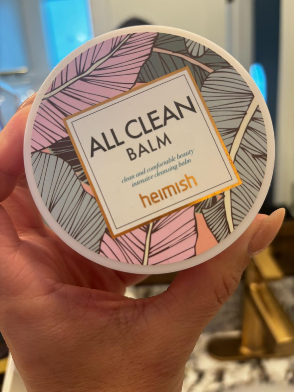 HEIMISH All Clean Balm, Cleansing Balm, Waterproof Eye Makeup Remover, Oil Cleanser, Face Wash, Double Facial Cleanse, Vegan, For All Skin Types, Korean Skincare, 4.0 fl oz / 120ml customer photo 2