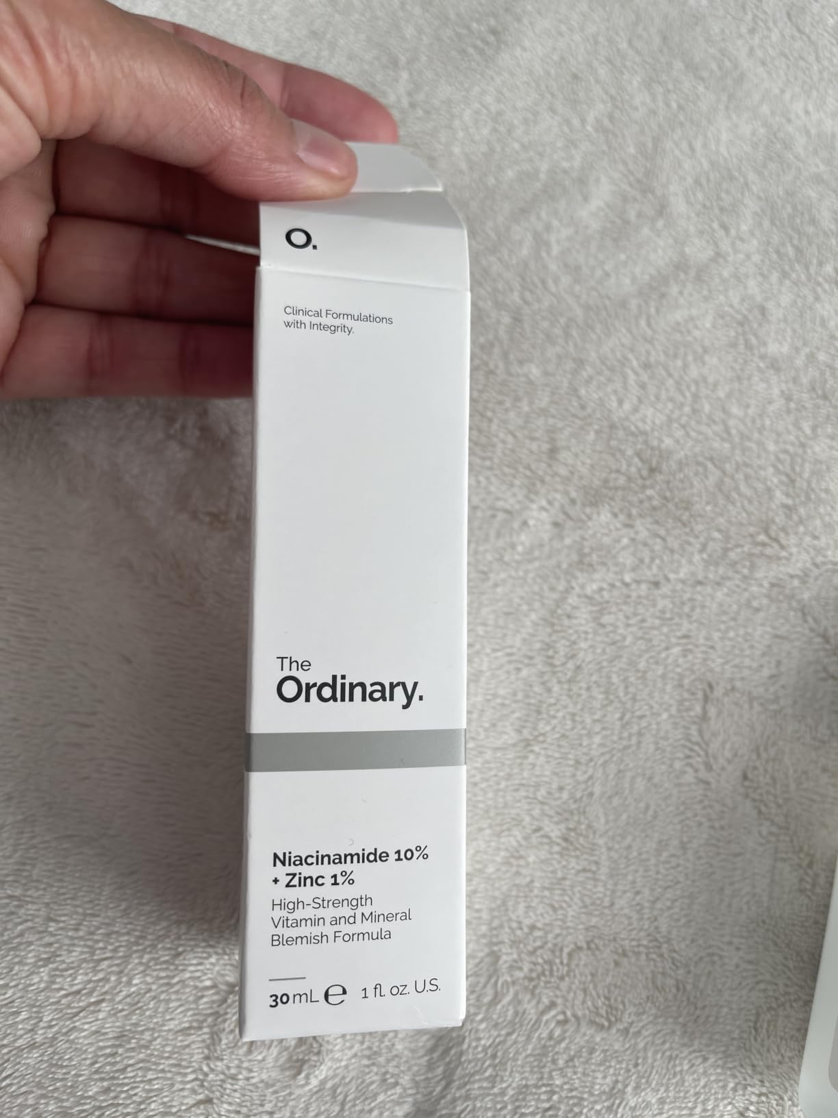 The Ordinary Niacinamide 10% + Zinc 1%, Smoothing Serum for Blemish-Prone Skin customer photo 1
