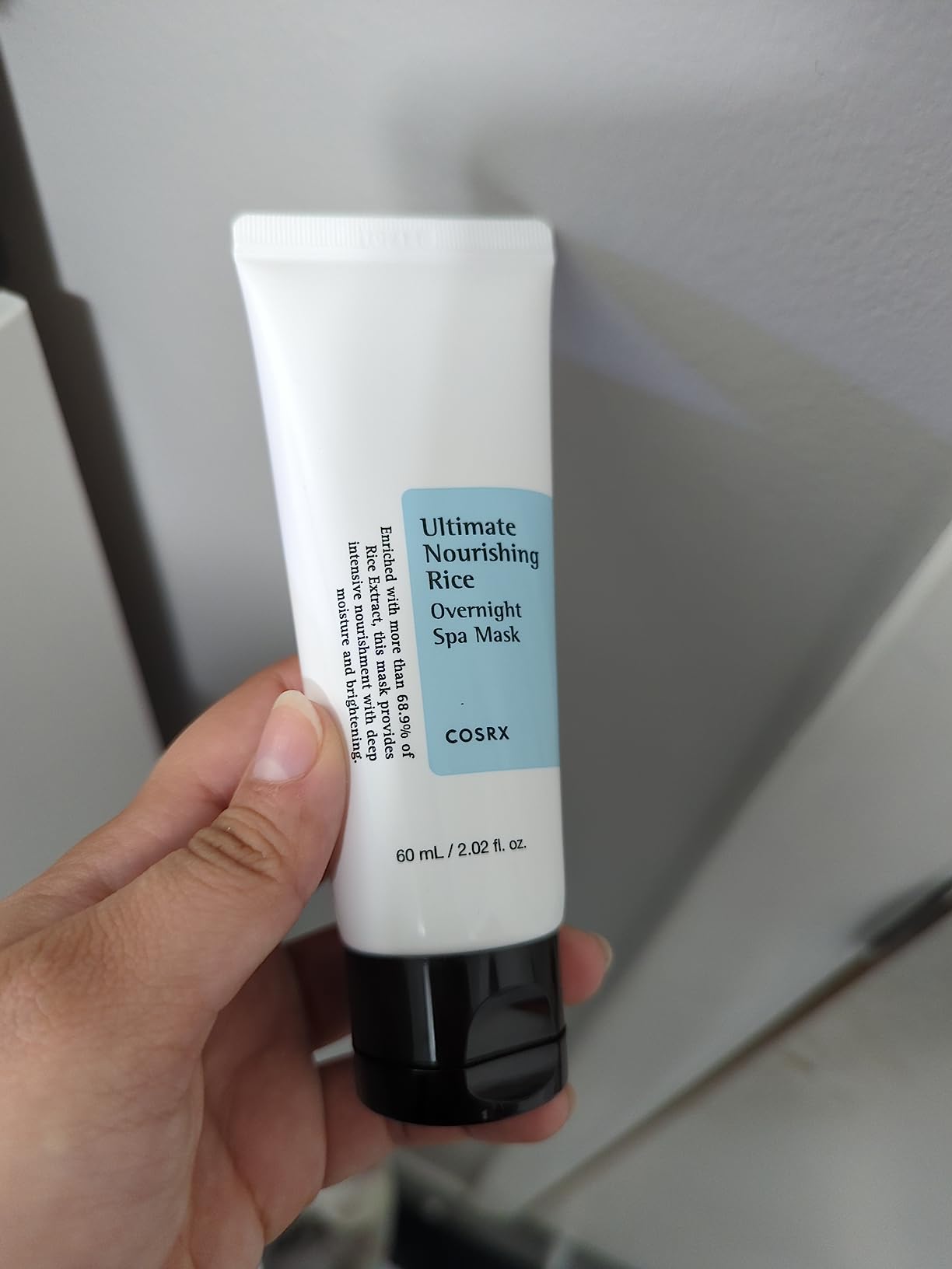 COSRX Ultimate Nourishing Rice Overnight Spa Mask, Niacinamide, 2.02fl.oz | 68% Rice Extract Sleeping Pack, Brightening, Deep Nourishment for Dull, Dry Skin, Glow Boosting, Korean Skin Care customer photo 2