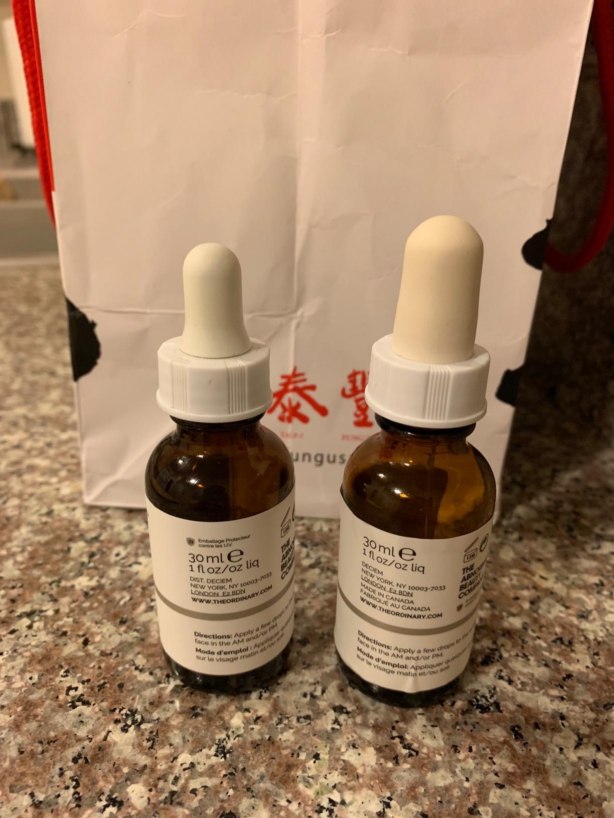 The Ordinary Ascorbyl Tetraisopalmitate Solution 20% in Vitamin F, Hydrating Vitamin C Oil for Even Skin Tone, 1 Fl Oz customer photo 1