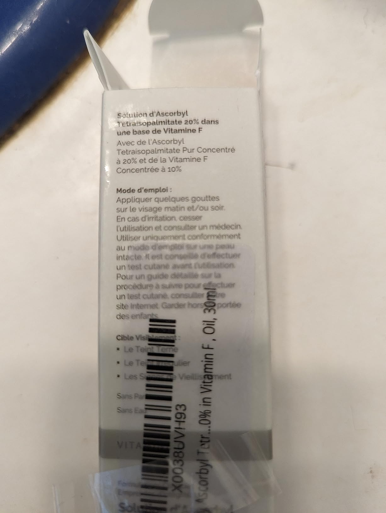 The Ordinary Ascorbyl Tetraisopalmitate Solution 20% in Vitamin F, Hydrating Vitamin C Oil for Even Skin Tone, 1 Fl Oz customer photo 2