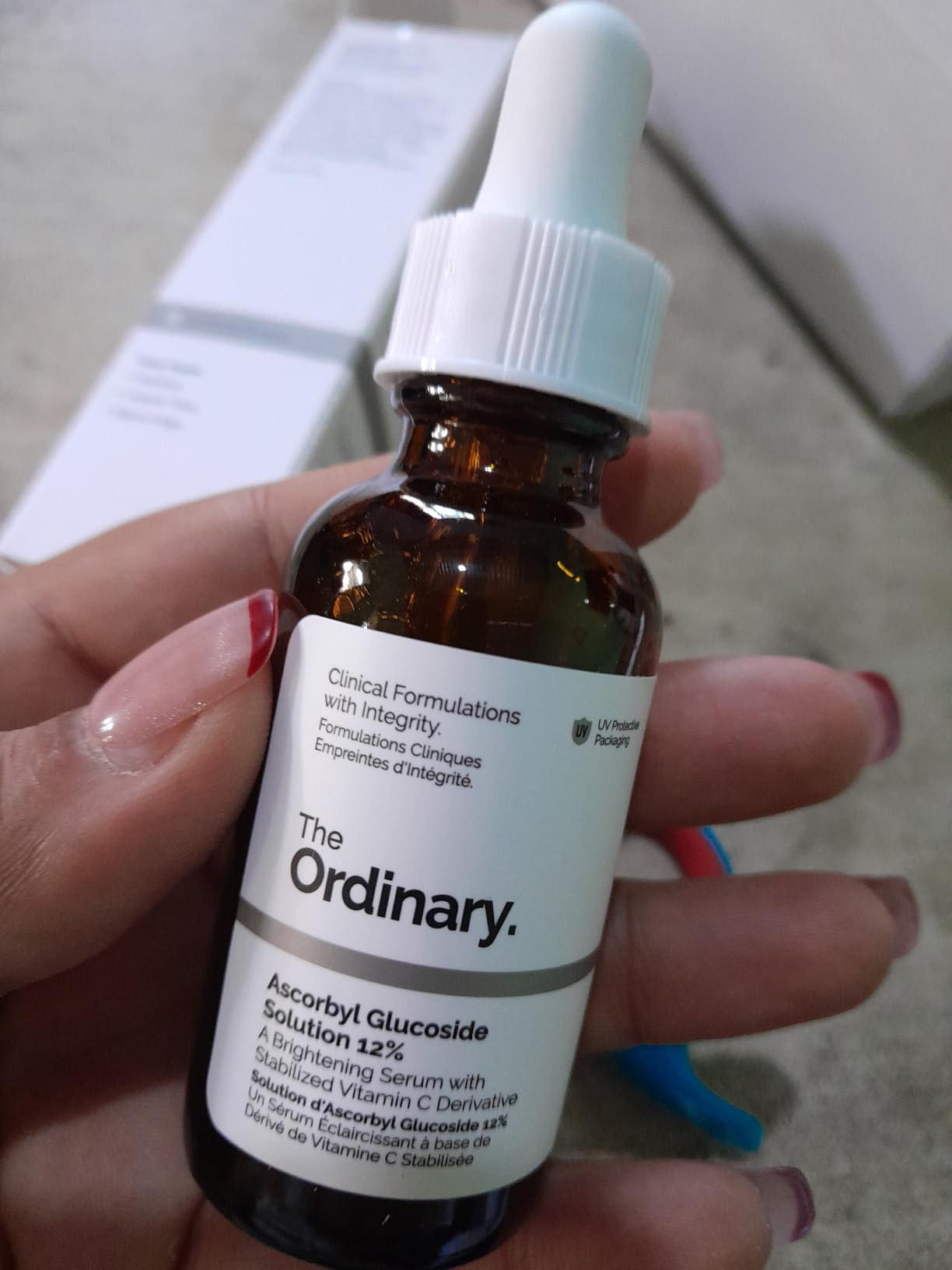 Ascorbyl Glucoside Solution 12%, Vitamin C Serum for Even Skin Tone and Antioxidant Protection, 1 Fl Oz customer photo 1