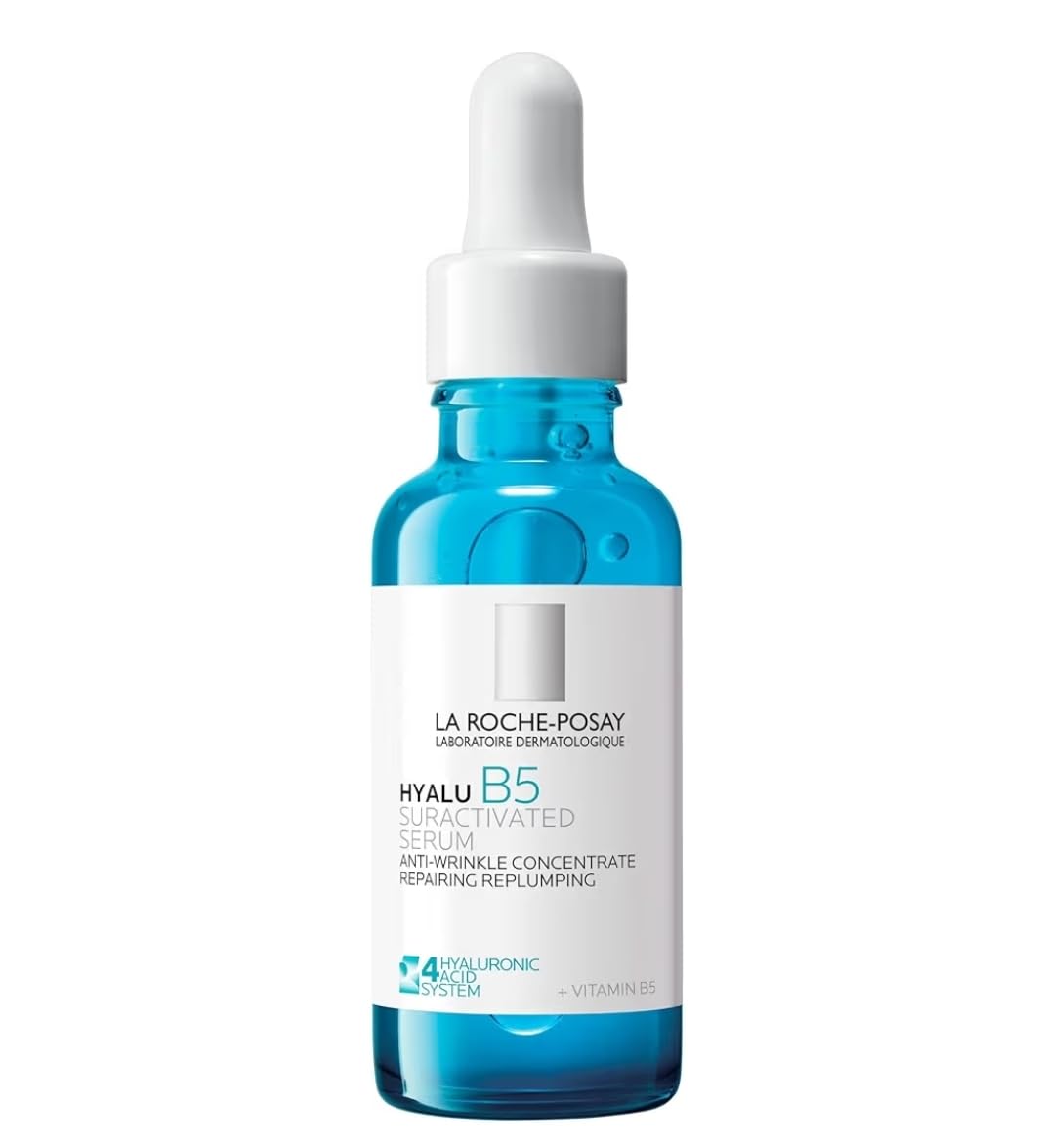 La Roche Posay Hyalu B5 Pure Hyaluronic Acid Anti-Aging Serum for Face | Visibly plumps & hydrates skin with Vitamin B5 & Madecassoside customer photo 2