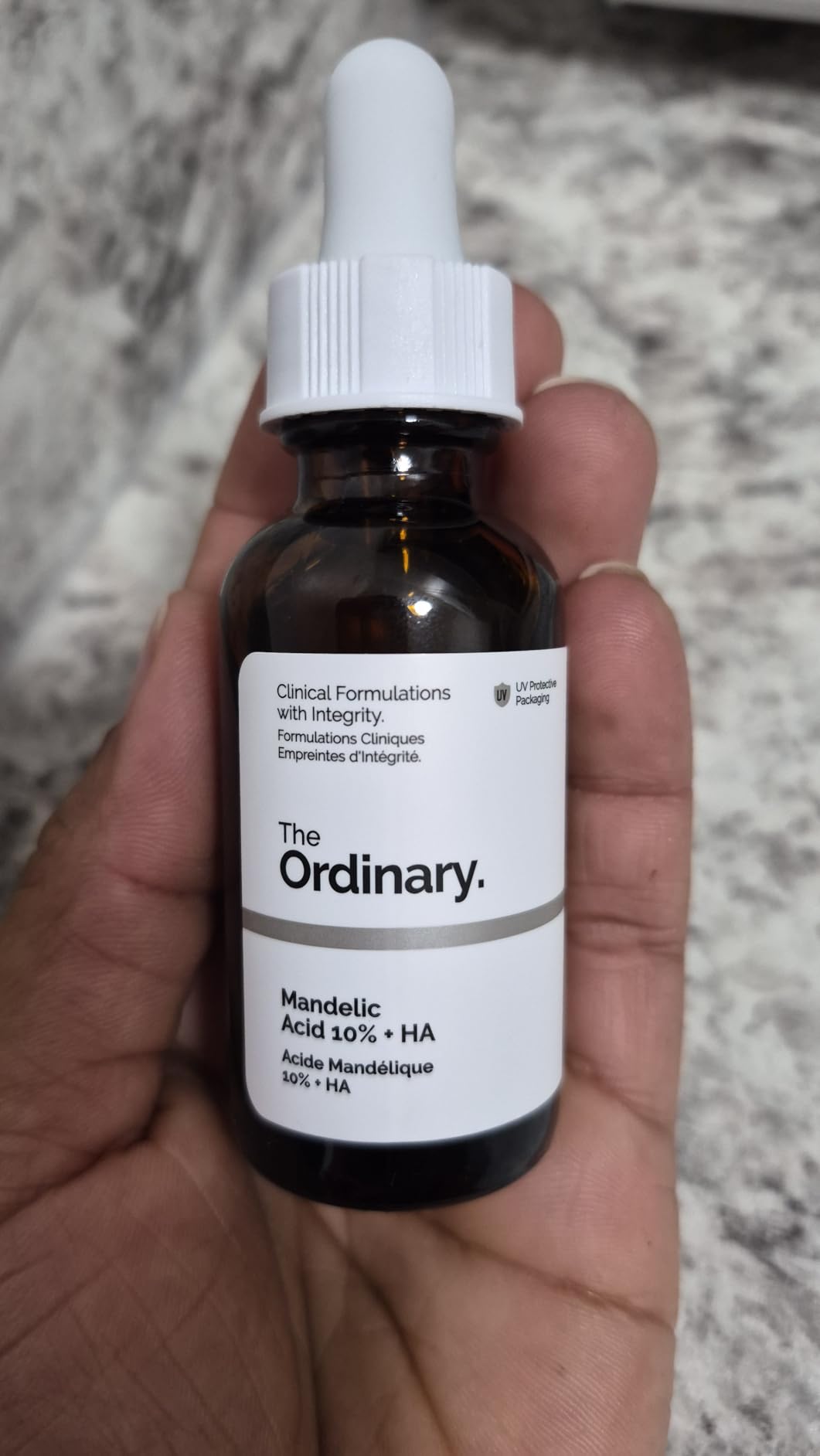 The Ordinary Mandelic Acid 10% + Hyaluronic Acid, Gentle Exfoliating Serum for Clarity and Hydration, 1 Fl Oz customer photo 2