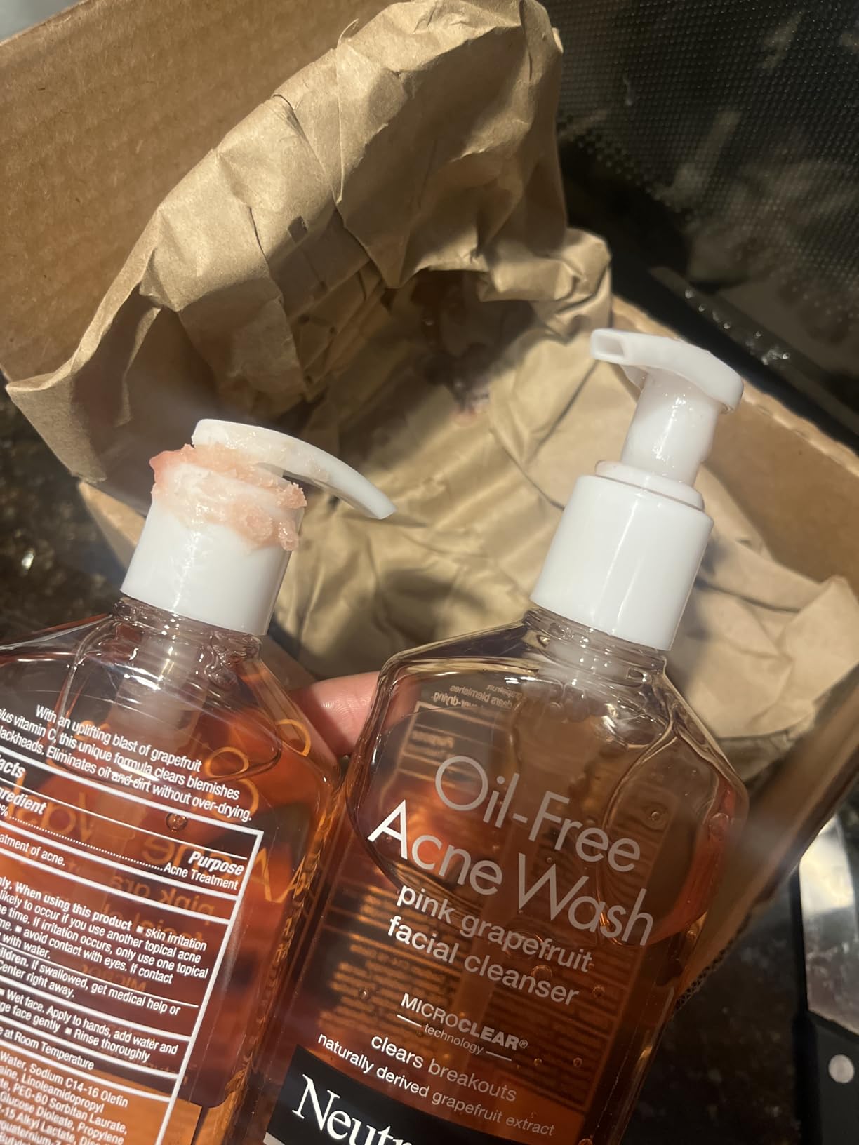 Neutrogena Oil Free Pink Grapefruit Acne Face Wash, 2% Salicylic Acid customer photo 1