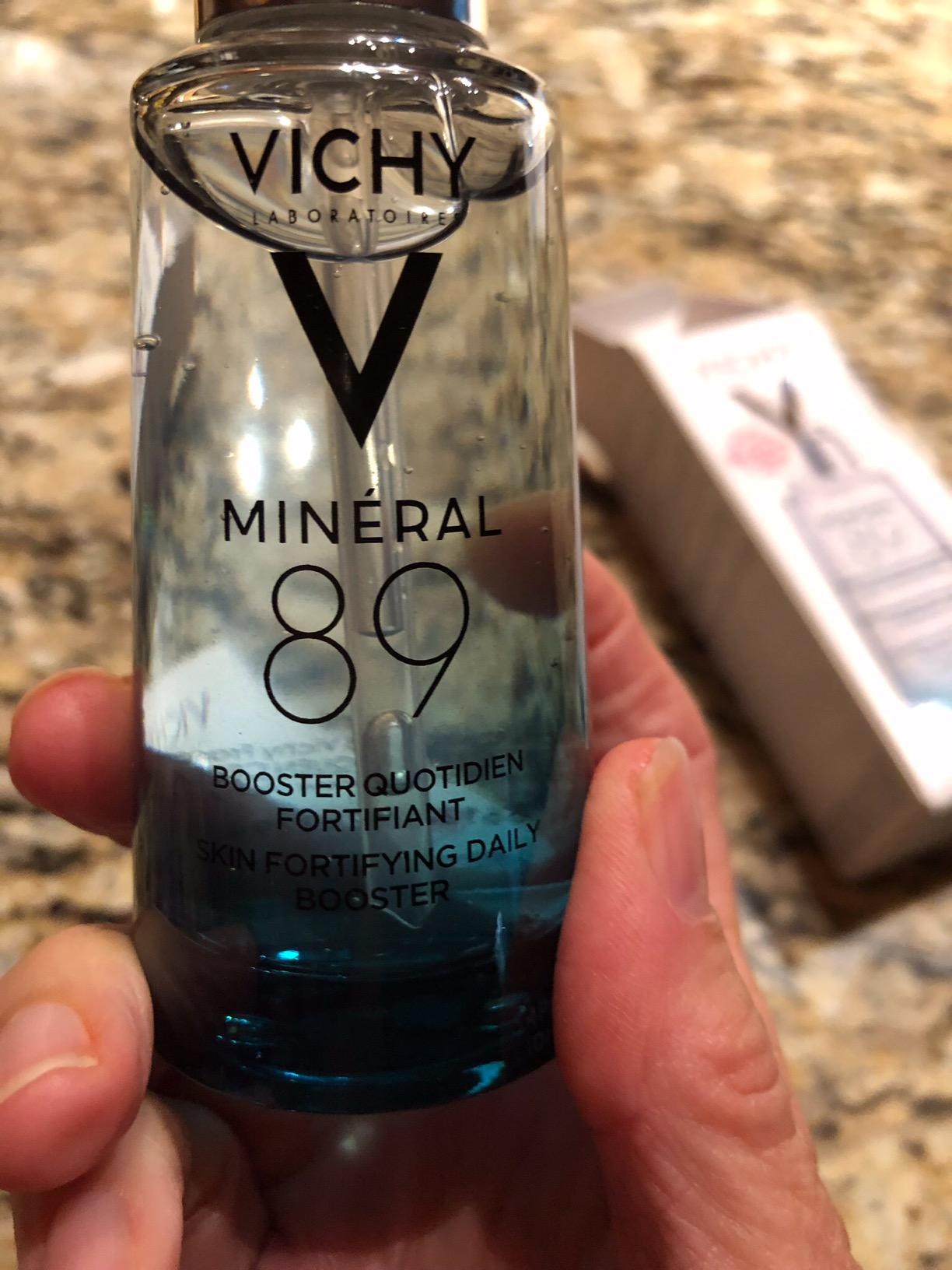 Vichy Mineral 89 Booster, Pure Hyaluronic Acid Serum for Face with Polyglutamic Acid for Skin Barrier Repair customer photo 2