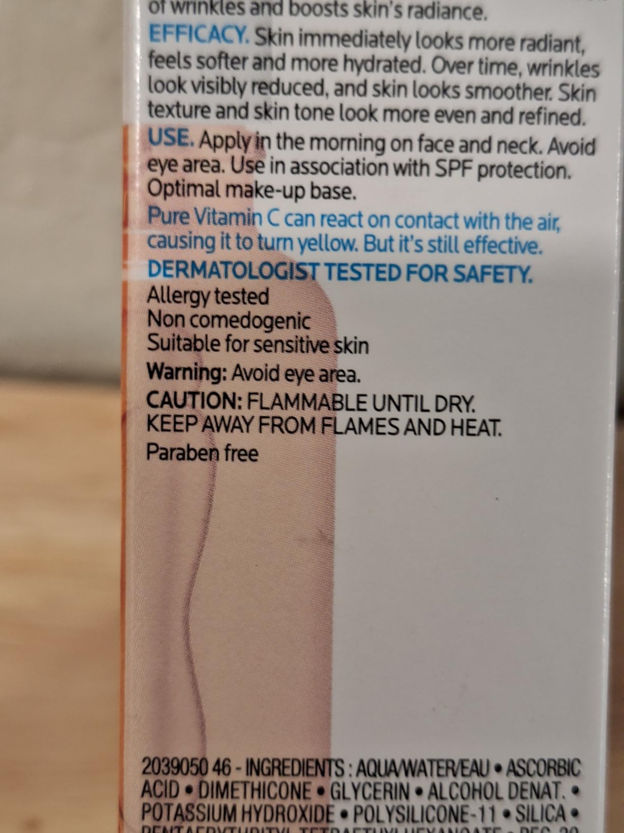 La Roche-Posay Pure 12% Vitamin C Serum For Face With Hyaluronic Acid & Salicylic Acid, Hydrating Face Serum, Boost Radiance & Reduce Wrinkles customer photo 2