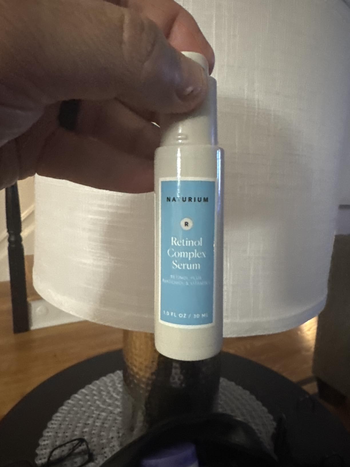 Naturium Retinol Complex Serum, Encapsulated Retinols & Bakuchiol, Refining & Smoothing Facial Serum customer photo 1