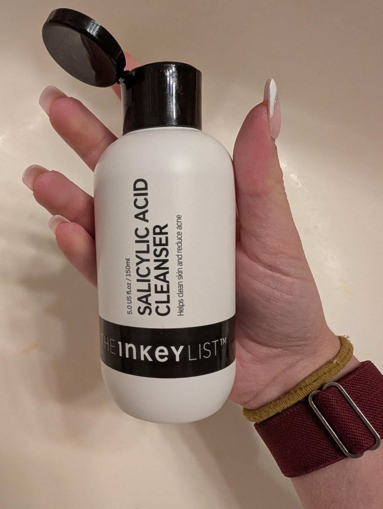 The INKEY List Salicylic Acid Cleanser, Face Wash for Blemishes, Blackheads, Oily Skin and Breakouts, Non-Drying Facial Cleanser Safe for All Skin Types, 5.0 fl oz customer photo 2
