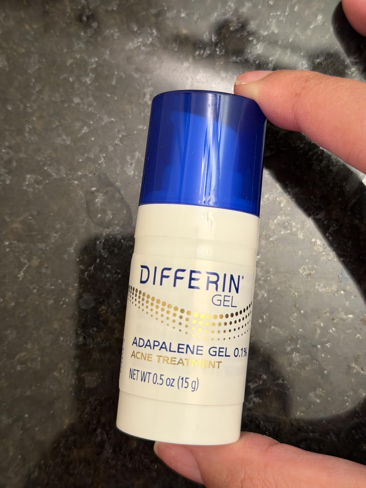 Differin Acne Retinoid Treatment Gel, 0.1% Adapalene, 45g Pump | 90-Day Supply Pump, Over-The-Counter Retinoid, Clears Breakouts, Gentle For Sensitive Skin, Dermatologist Recommended customer photo 1
