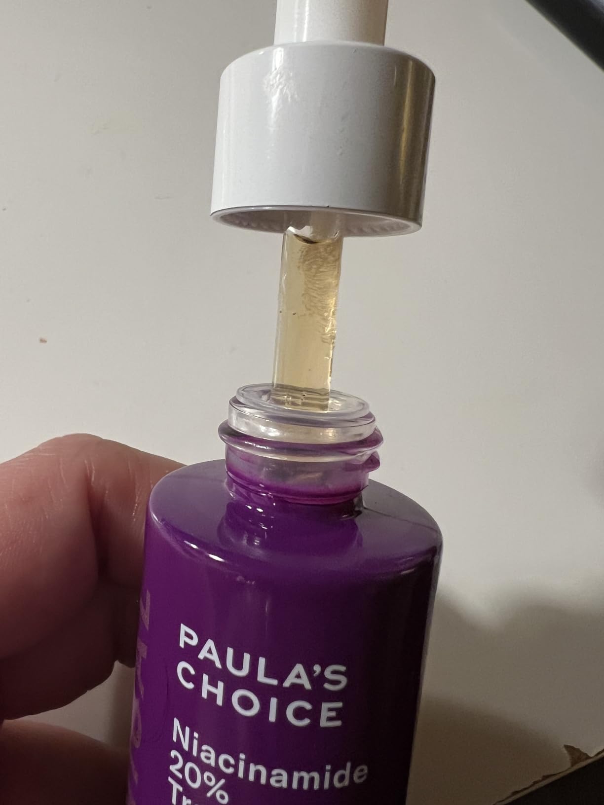 Paula's Choice CLINICAL 20% Niacinamide Vitamin B3 Concentrated Face Serum, Anti-Aging Serum for Face, Treatment for Discoloration & Minimizing Large Pores, Fragrance-Free, 0.67oz customer photo 2