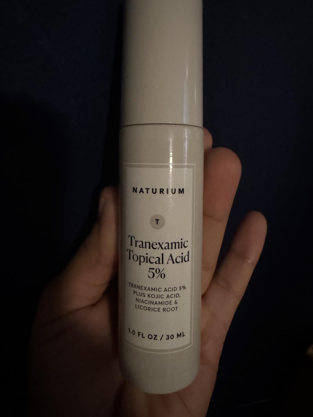 Naturium Tranexamic Topical Acid 5%, Face & Skin Care, 1 fl oz | Serum for Even Tone & Texture, Targets Dark Spots, Boosts Radiance with Kojic Acid, Niacinamide & Licorice Root customer photo 2