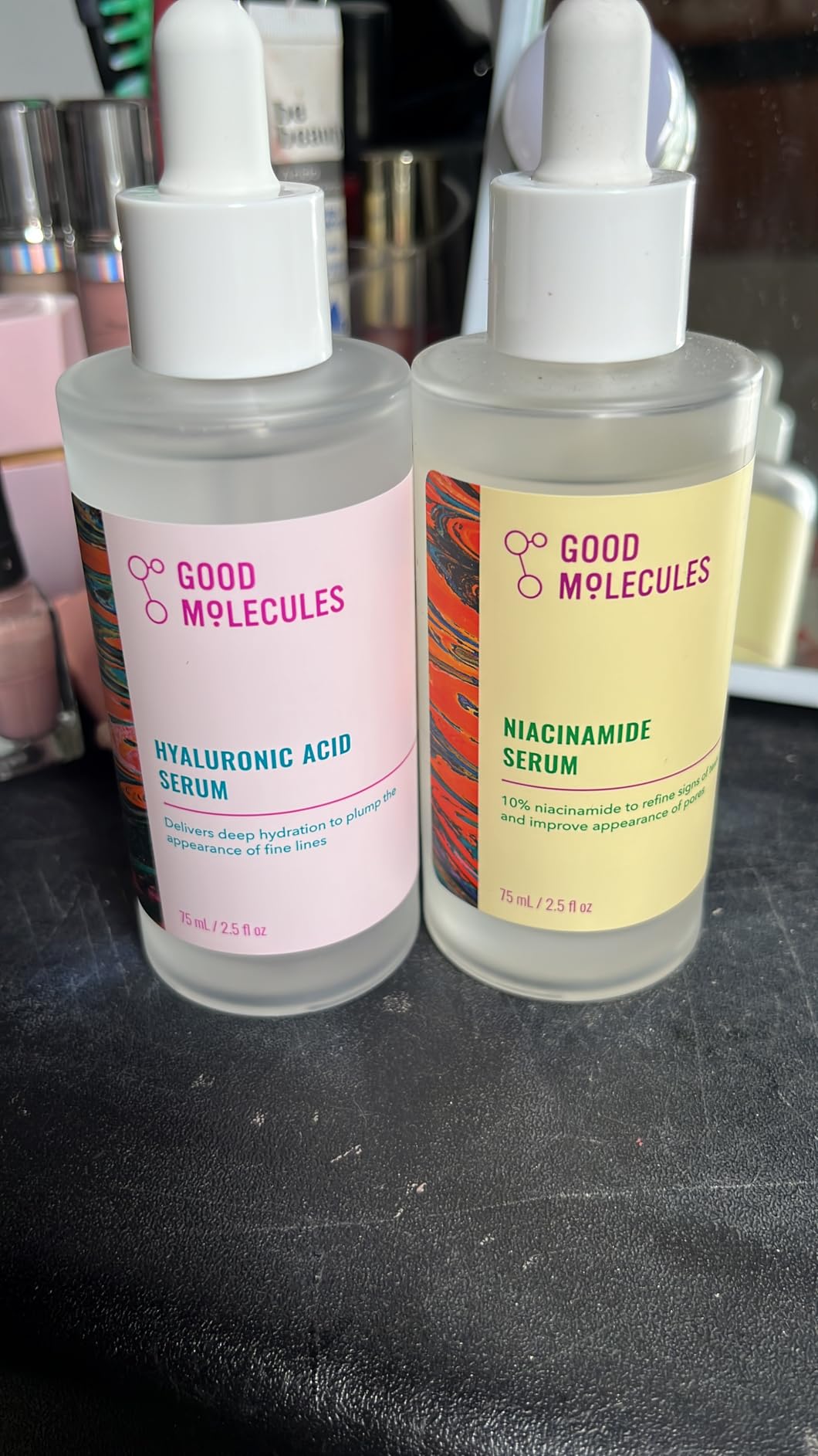 Good Molecules Hyaluronic Acid Serum for Face, Hydrating Serum, 1 fl oz | Deeply hydrates to plump the look of fine lines. Boosts skin hydration after one use. All skin types customer photo 2