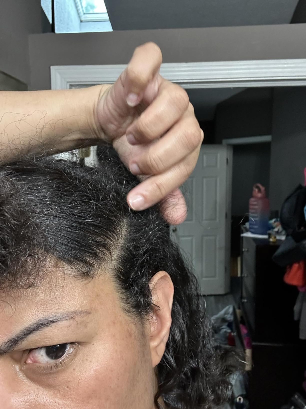 CURLSMITH Bond Curl Rehab Salve - Protein-Rich Treatment, Bond-Building Hair Treatment, For All Curl Types, Vegan & Cruelty Free customer photo 1