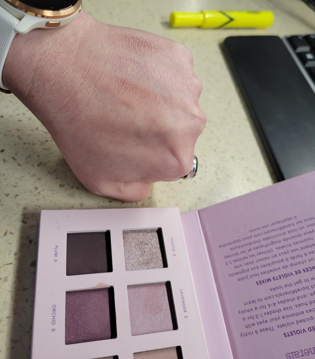 bareMinerals Mineralist Eyeshadow Palette, Six Richly Pigmented Shades, Ultra-Blendable, Talc-Free, Vegan, Crease-Proof Wear customer photo 2