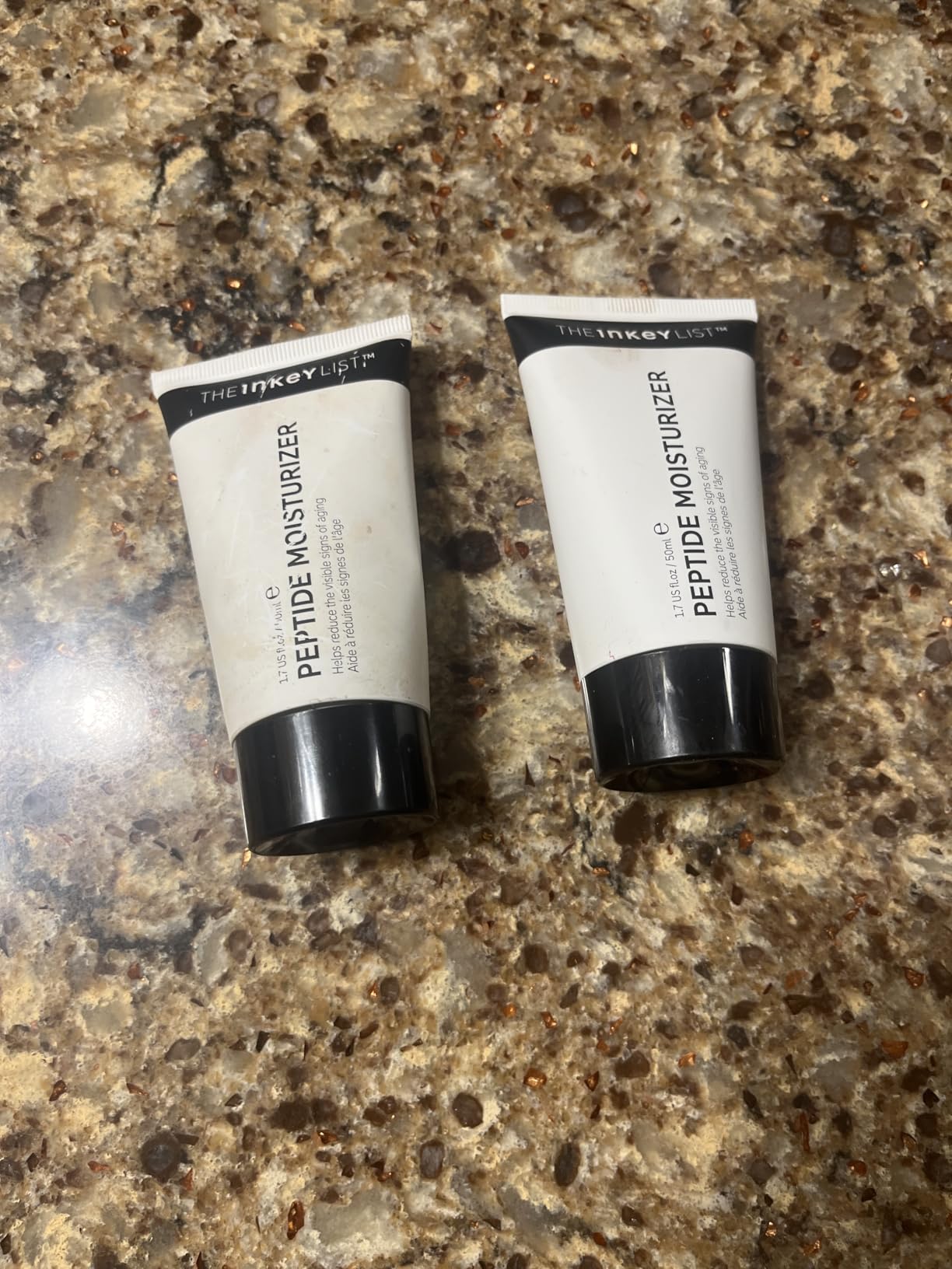 The INKEY List Peptide Moisturizer 1.69 fl oz | Fast-Absorbing Peptide Face Cream Supports Collagen, Strengthens the Moisture Barrier and Hydrates Dry Skin customer photo 1