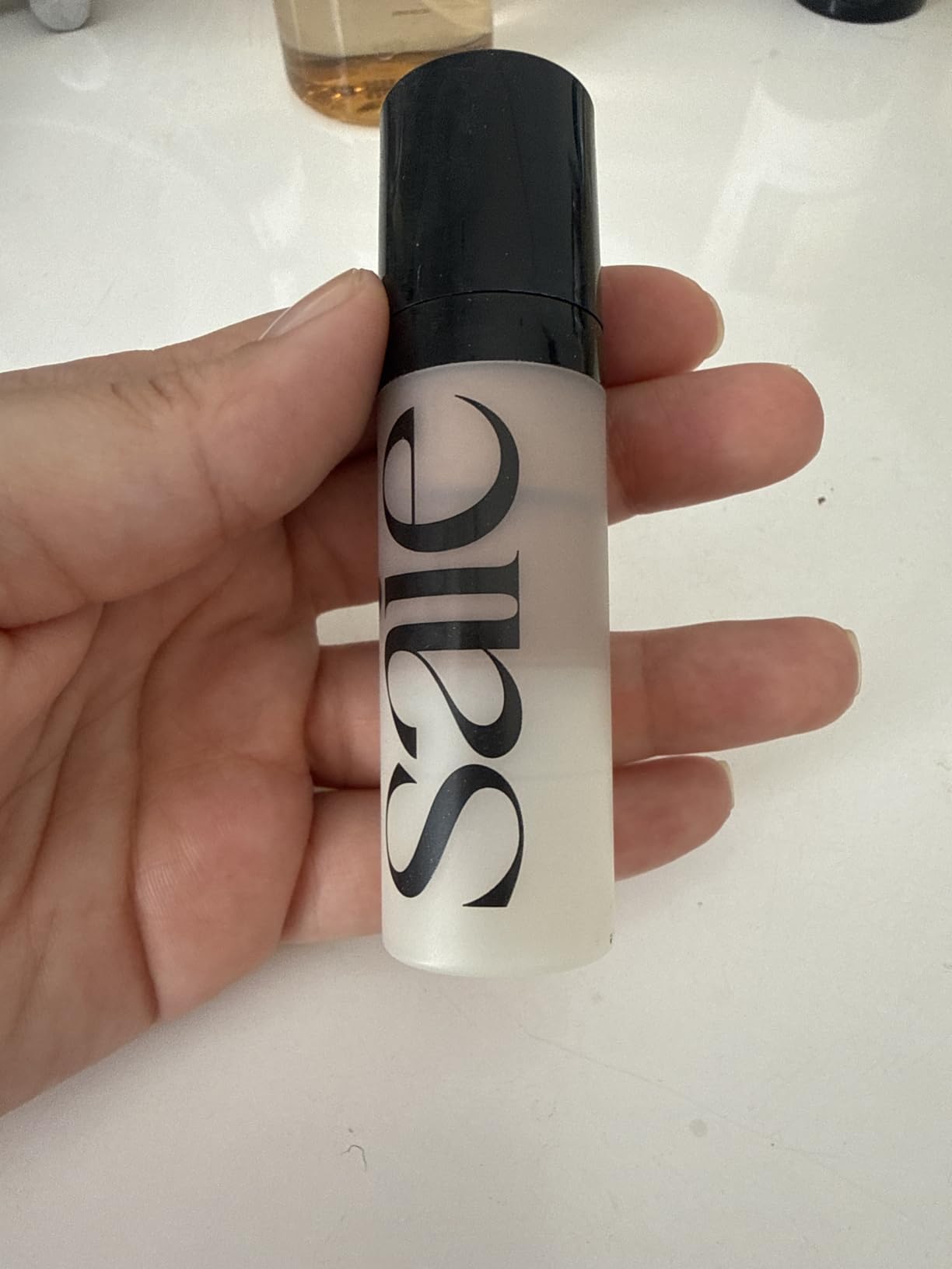 Saie Mini Glowy Super Gel Illuminating Face Makeup Primer, Starglow (.5 oz) | Multipurpose Hydrating Glow Serum Gel with Squalane Oil, Glitter-Free Liquid Highlighter, Non-Comedogenic Skincare Makeup customer photo 2
