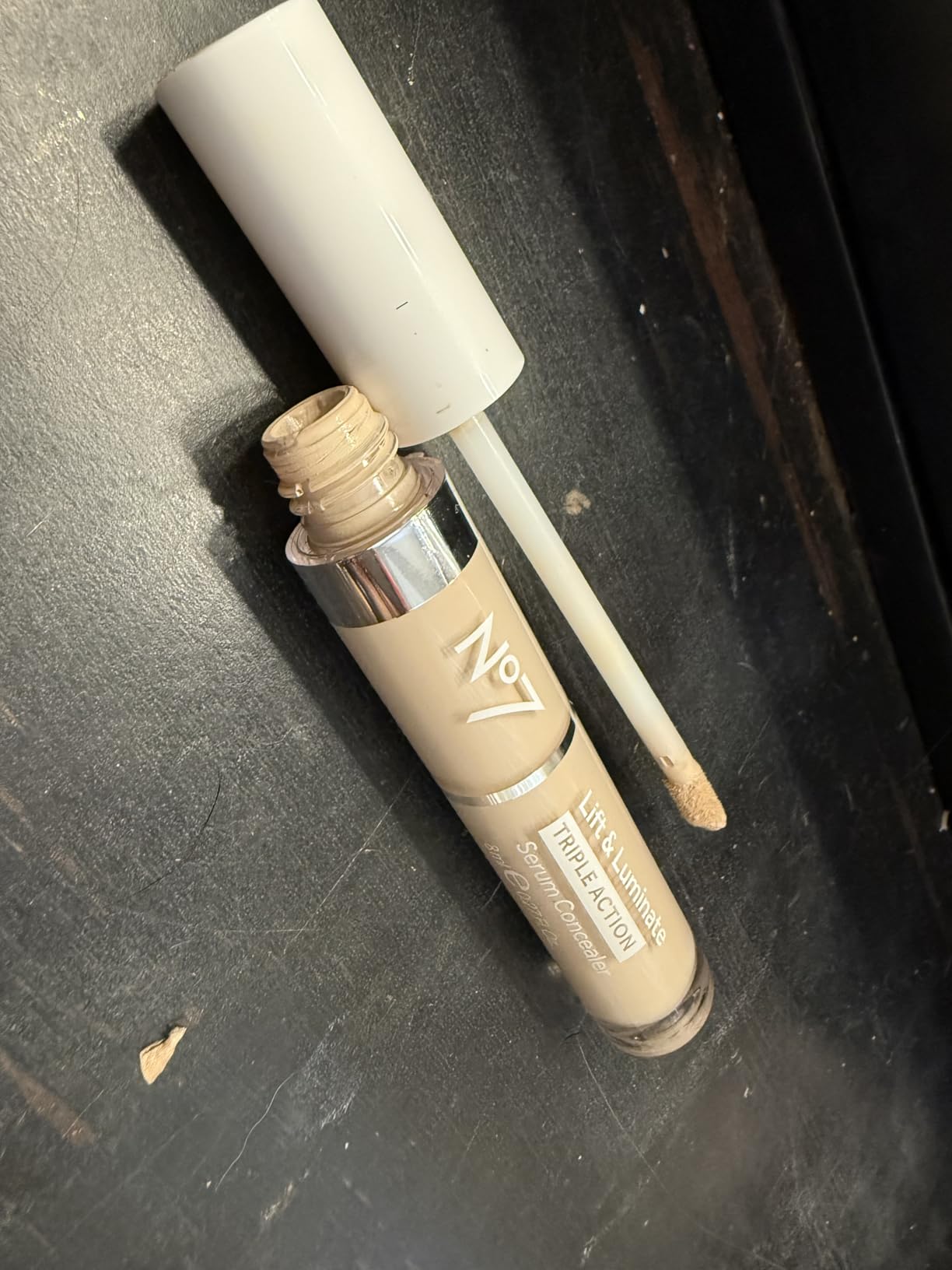 No7 Lift & Luminate Triple Action Serum Concealer, Fair - Anti-Aging Liquid Makeup, Hydrating customer photo 1