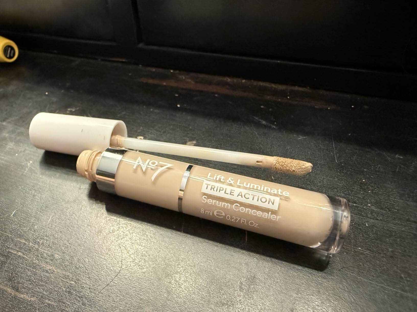 No7 Lift & Luminate Triple Action Serum Concealer, Fair - Anti-Aging Liquid Makeup, Hydrating customer photo 2