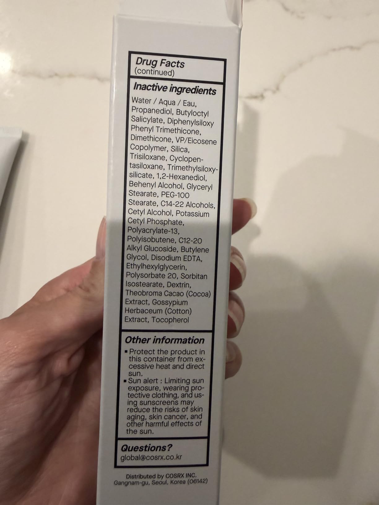 COSRX Vitamin E Sunscreen SPF 50, Natural Glow, for Oily Skin, 1.69 fl oz | Hydrating Face Sunscreen, Lightweight, Non-Sticky, No White Cast, Beach Essentials, Travel Essentials, Korean Skincare customer photo 2