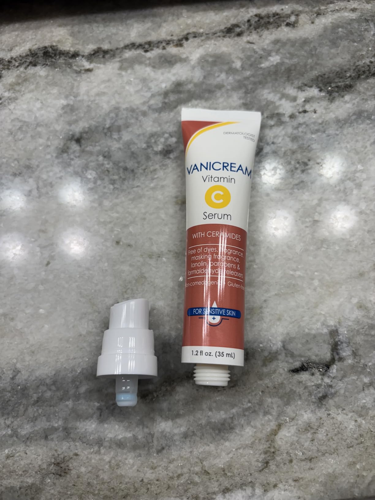 Vanicream Vitamin C Serum, 1.2 Fl Oz, Formulated without Common Irritants for Sensitive Skin, Milky and Lightweight, Boosts Glow, Dermatologist-Tested customer photo 1