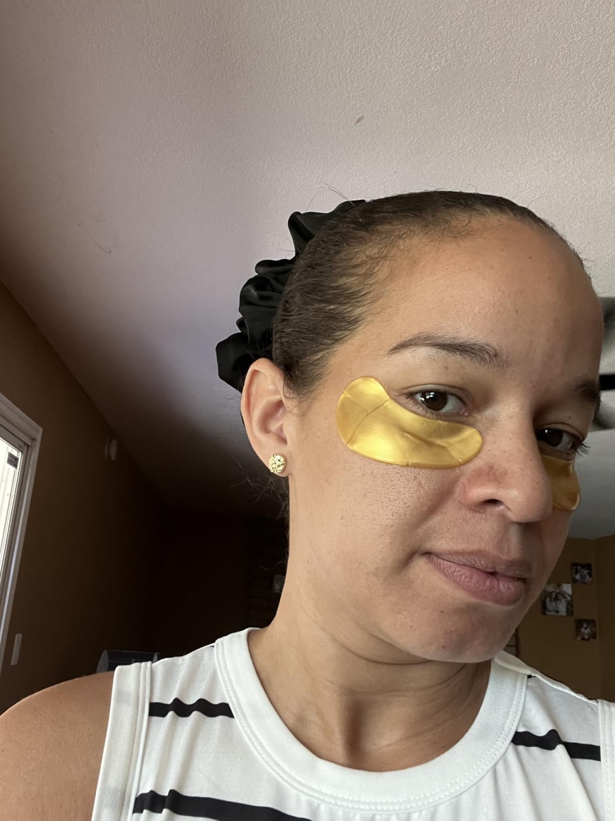 Taimand Under Eye Patches (30 Pairs), 24K Gold Under Eye Mask for Puffy Eyes, Dark Circles,Bags and Wrinkles with Collagen,Relieves Pressure and Reduces Wrinkles,Revitalises and Refreshes Your Skin customer photo 2