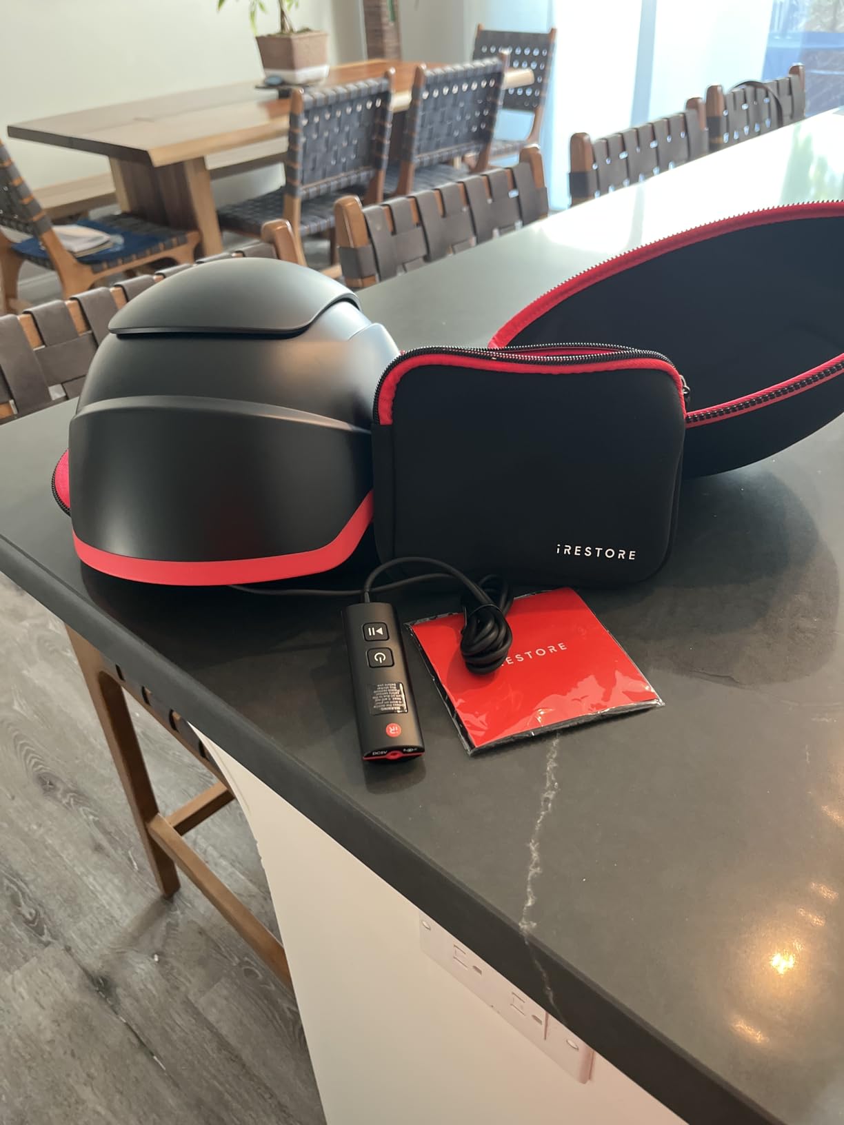 iRestore Elite - Laser Red Light Therapy for Hair Growth System - FDA Cleared Hair Loss, Hair Thinning & Alopecia Treatment for Men & Women - Laser Cap for Hair Regrowth Stimulates Denser Fuller Hair customer photo 1