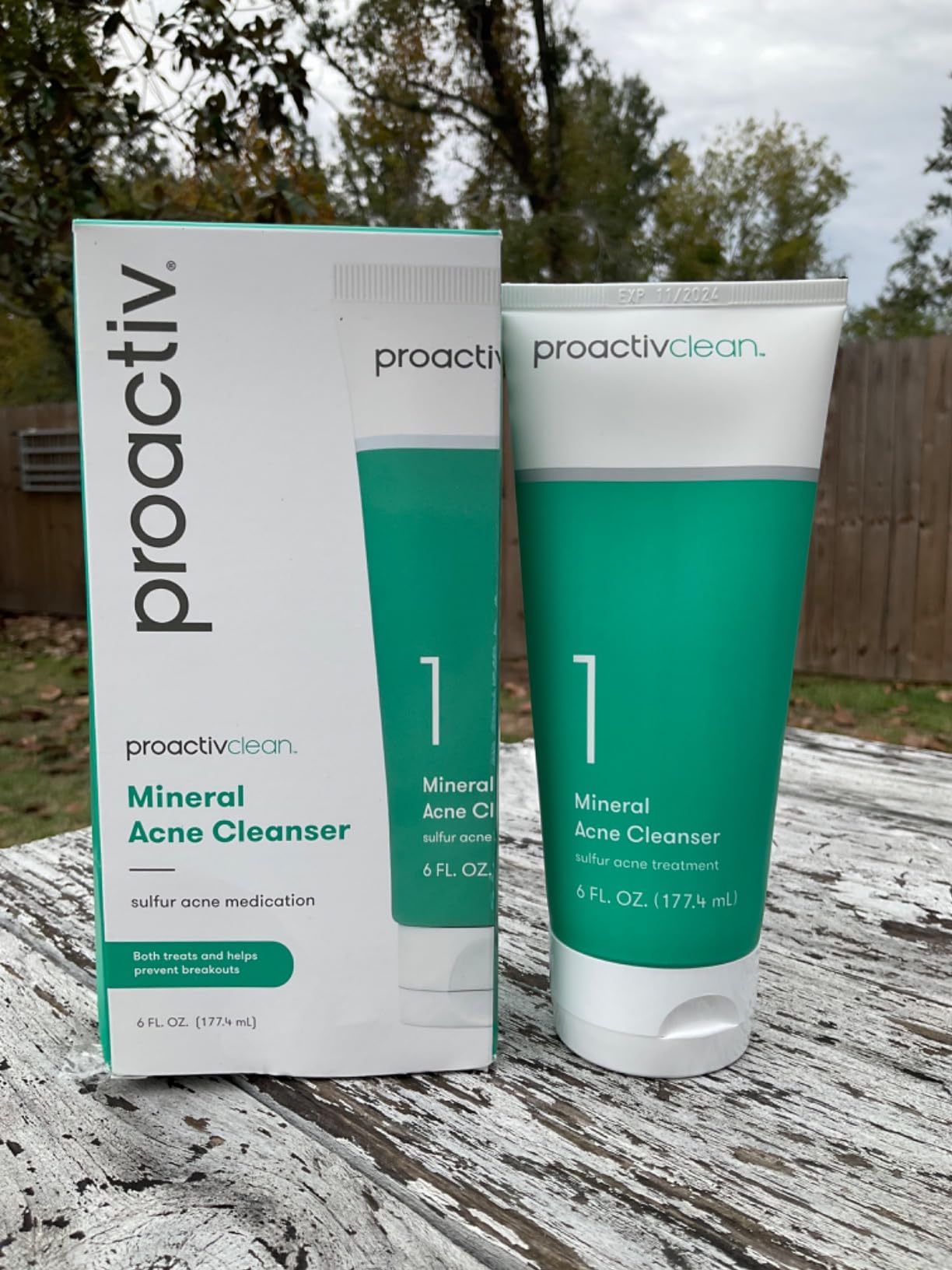 Proactiv Clean Mineral Acne Cleanser- Sulfur Acne Treatment Face Wash for Sensitive Skin- Gentle Daily Acne Cream Facial Cleanser with Soothing Chamomile- 6oz customer photo 1
