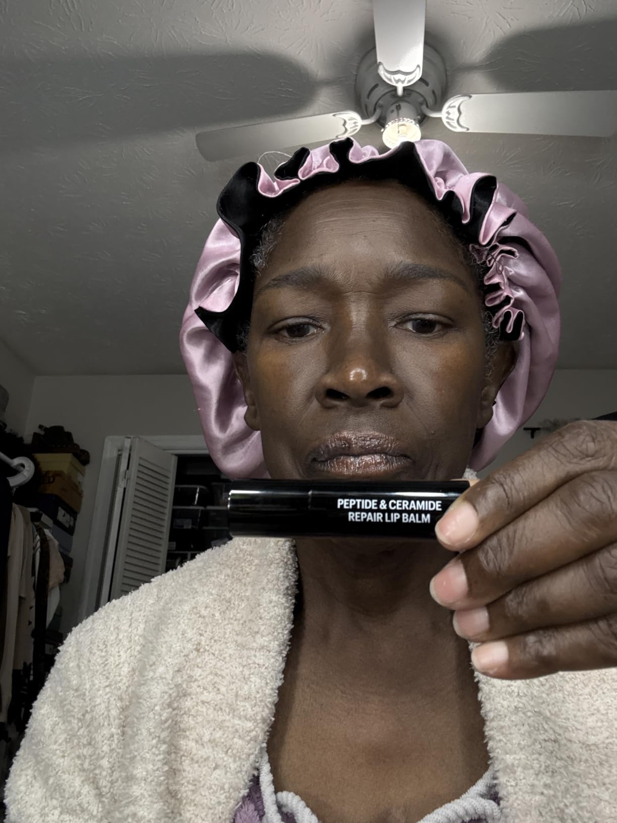 Allies of Skin Peptide & Ceramide Repair Lip Balm Treatment - with Palmitoyl Tripeptide-5, Ceramide NP, Sea Buckthorn, Avocado & Sunflower Seed Oil, Shea Butter, Vitamin C & E. 3.8g/ 0.13 oz customer photo 1
