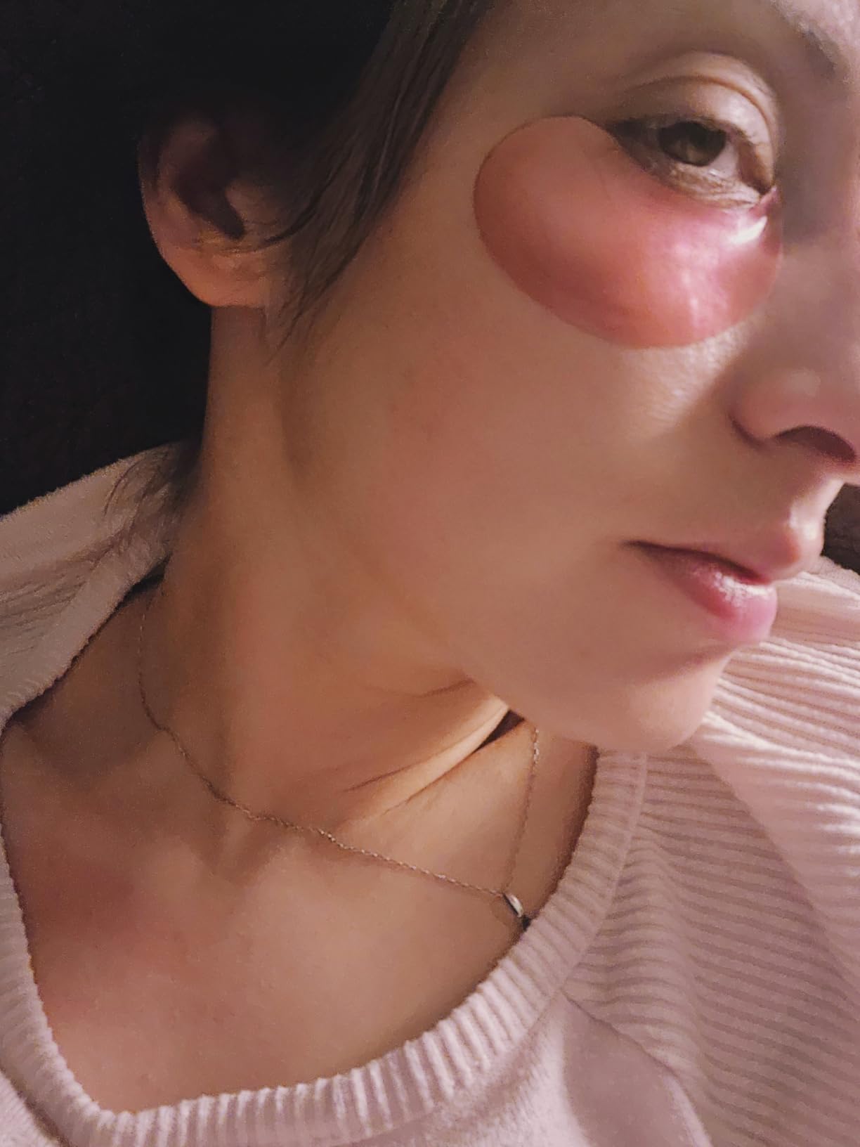 DRMTLGY Brightening Eye Masks 60 Count | Hydrogel Under Eye Patches | Depuffing, Dark circle brightening, Peptides, Caffeine, Hyaluronic acid, Niacinamide customer photo 2