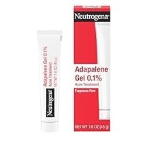 Neutrogena Adapalene Gel 0.1% Acne Treatment, 1.6 oz | Topical for Acne, Adapalene Medication for Blemishes, Once Daily Topical Retinoid, Oil & Fragrance-Free customer photo 1