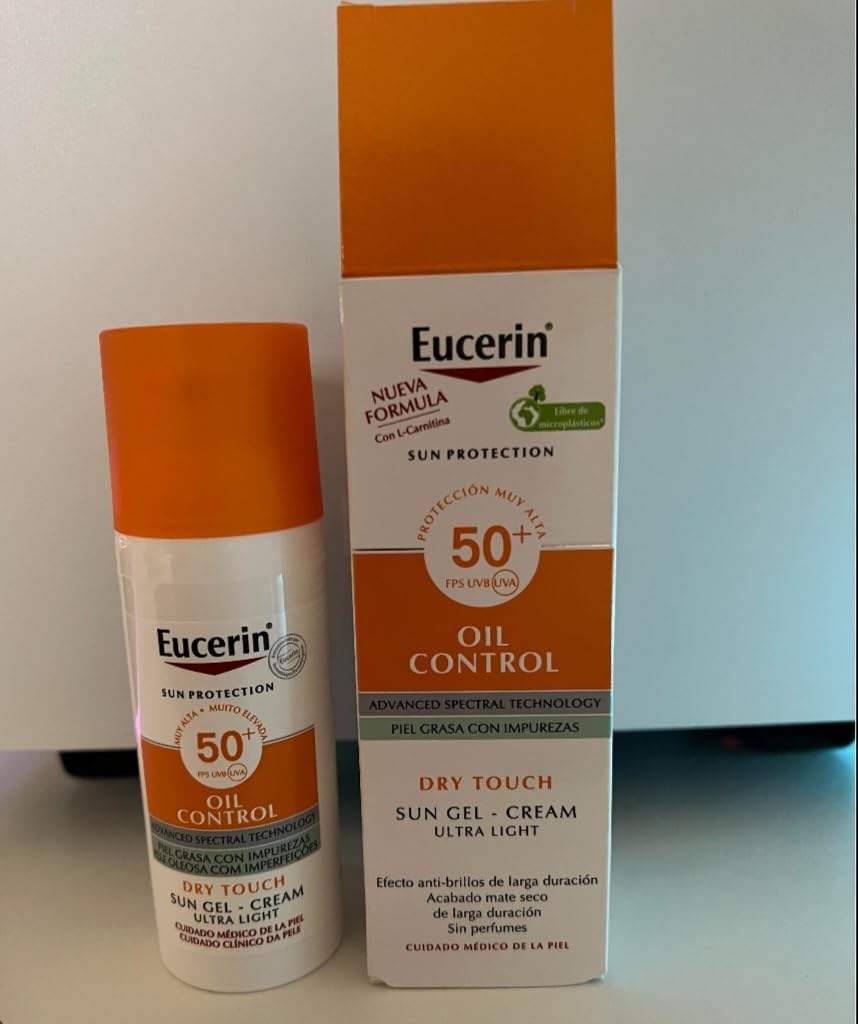 Eucerin Sun Tinted Age Defense Face Sunscreen Lotion SPF 50 with Hyaluronic Acid, Tinted Sunscreen for Face, Blendable Tint for All Skin Tones, Non Comedogenic and Hypoallergenic, 2.5 Fl Oz Bottle customer photo 2