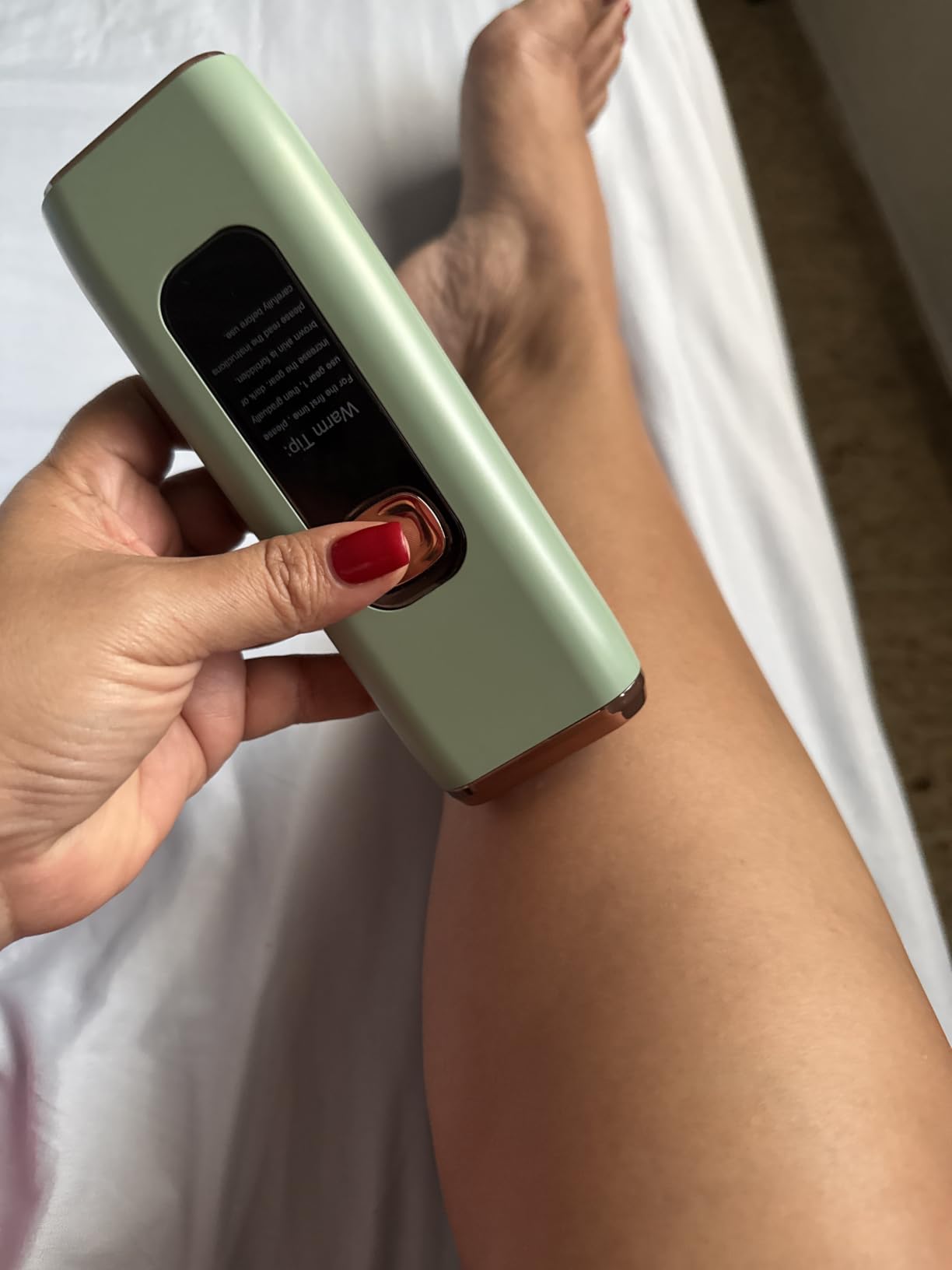 IPL Hair Removal Device for Women and Men at Home | AI06 Laser Hair Removal, Long-Lasting Result, 999,999 Flashes, Nearly Painless, for Face Legs Arms Bikini Line Whole Body customer photo 1