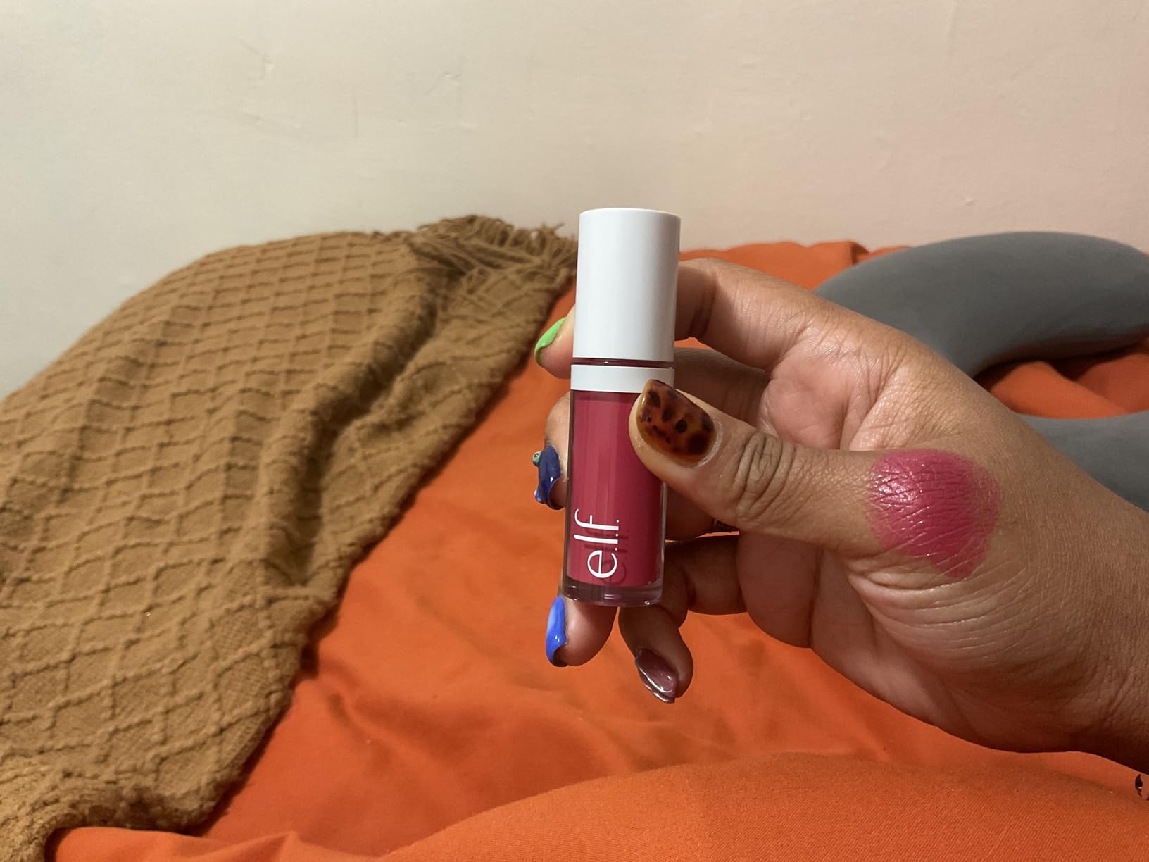 e.l.f. Camo Liquid Blush, Dusty Rose | Long-lasting Liquid Blush For High-pigment Color, Creates A Soft, Dewy Finish, Vegan & Cruelty-free customer photo 1