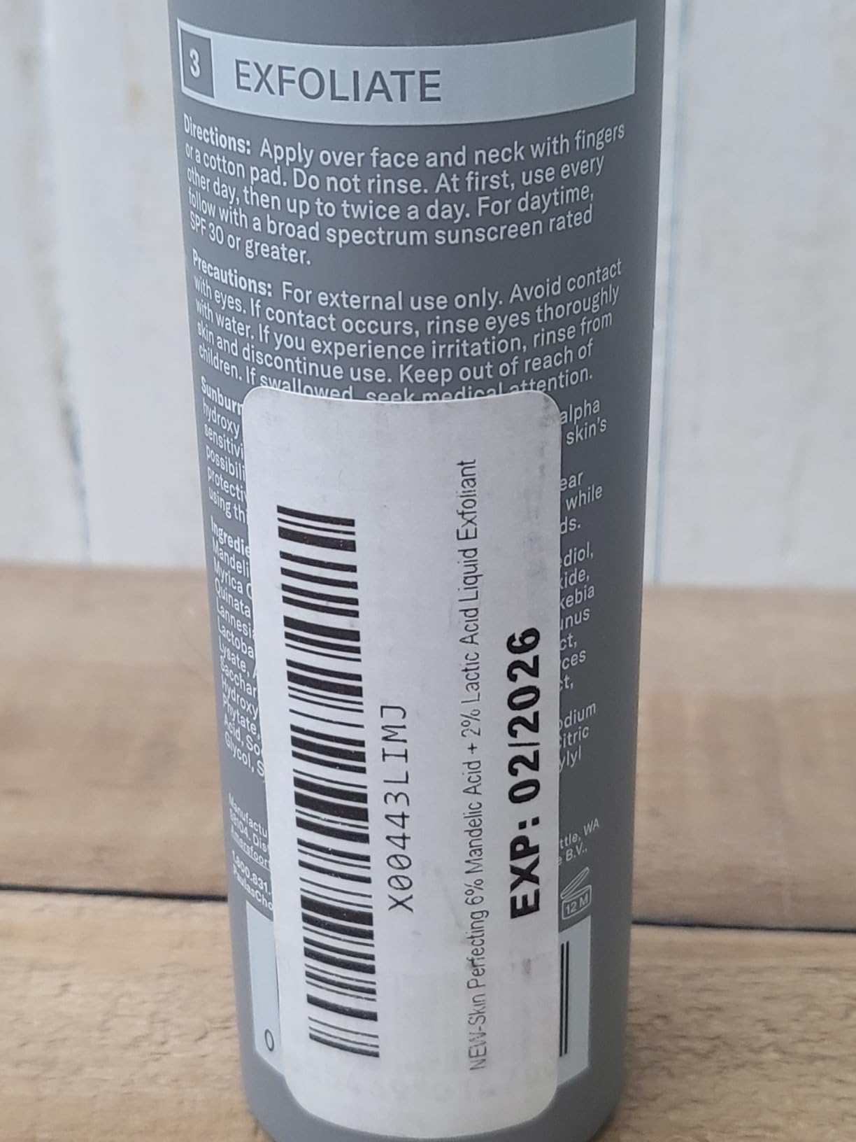 Paula's Choice 6% Mandelic + 2% Lactic Acid Liquid Exfoliant | Gentle AHA Exfoliation for Discoloration, Bumpy Texture & Radiance, for Sensitive Skin, Fragrance-Free customer photo 1