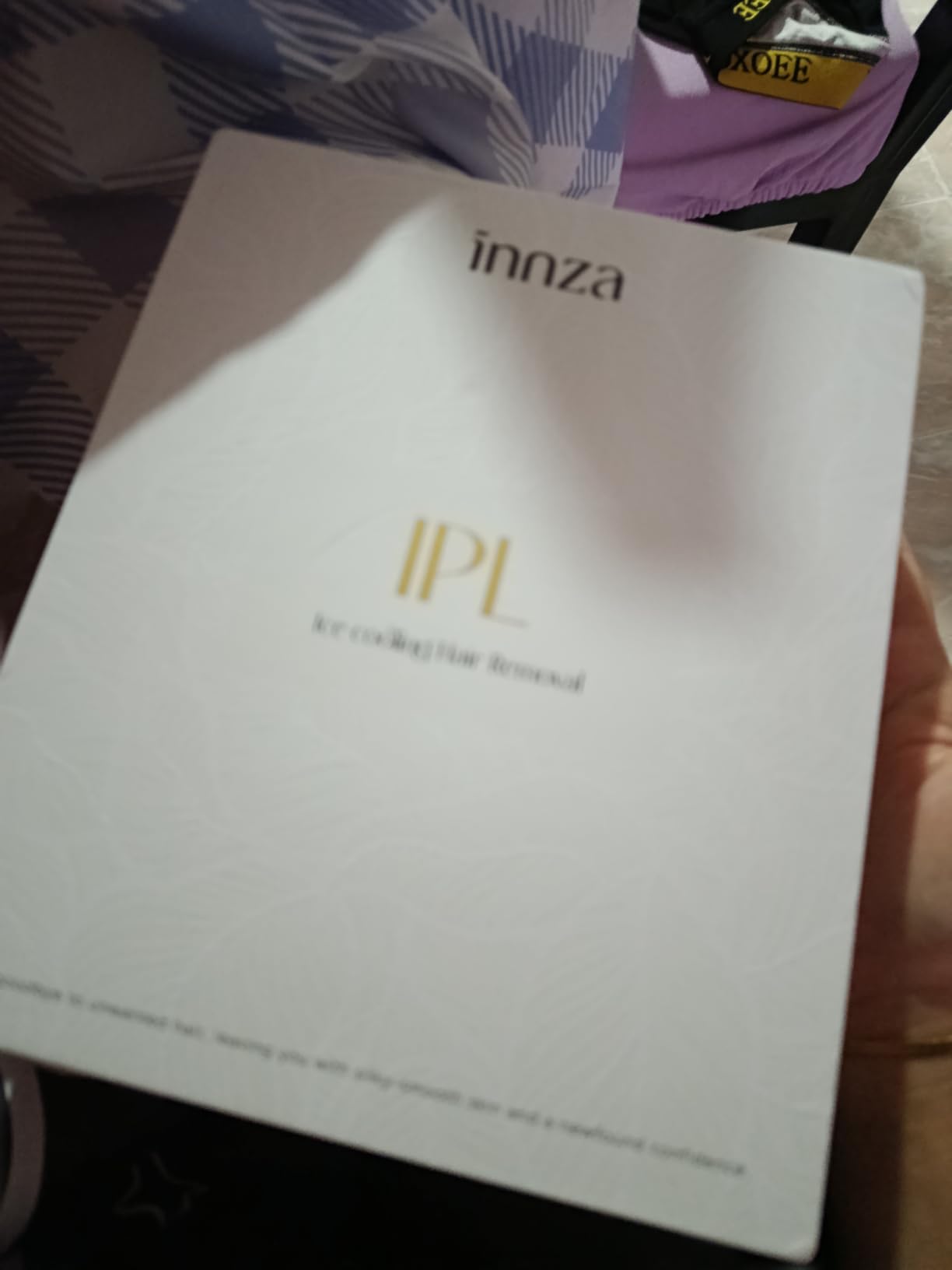 INNZA IPL Hair Removal with Ice Cooling Care Function for Women, Long-Lasting Results, 999,999 Flashes Painless Hair Removal, Hair Removal Device for Armpits Legs Arms Bikini Line customer photo 1