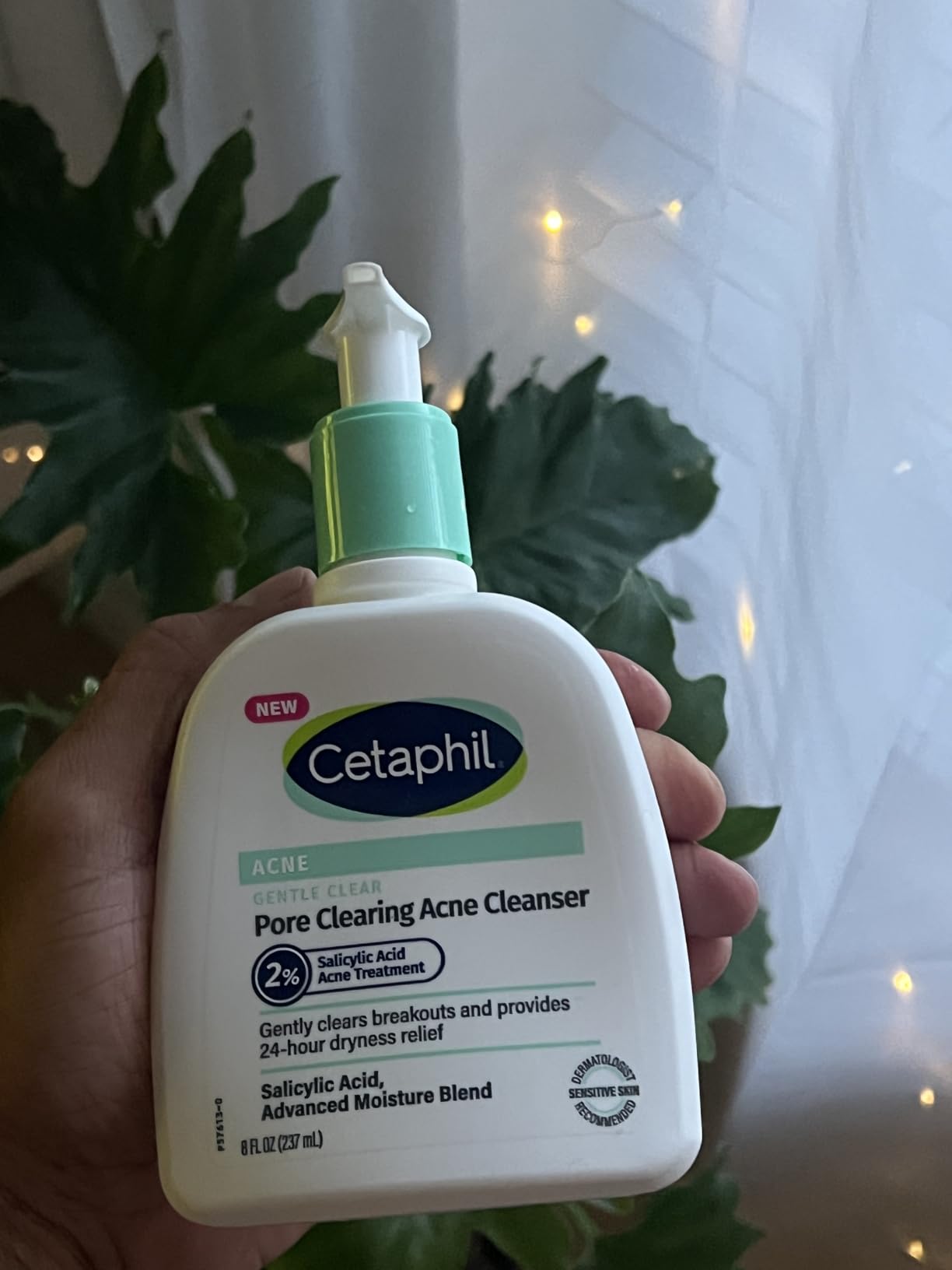 Cetaphil Gentle Clear Acne Foaming Face Wash, 2% Salicylic Acid, 8 fl oz | 2% Salicylic Acid Cleanser, Clears Pores, Gentle On Sensitive Skin, Dermatologist Recommended, Pump Bottle customer photo 1