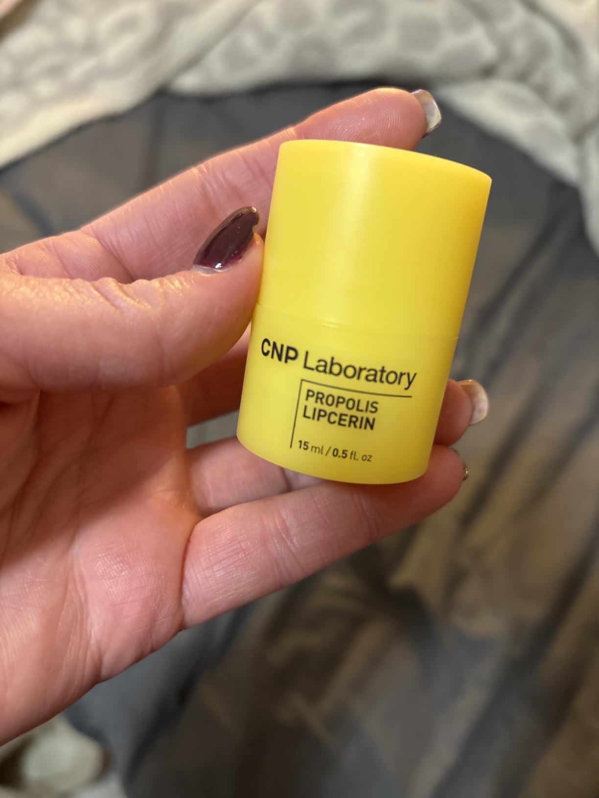 CNP Propolis Lipcerin - 01 Original, 0.5 fl.oz. | Hydrating Lip Balm, Overnight Lip Mask, Korean Lip Balm, Manuka Honey Lip Balm, 12hr Hydration customer photo 1