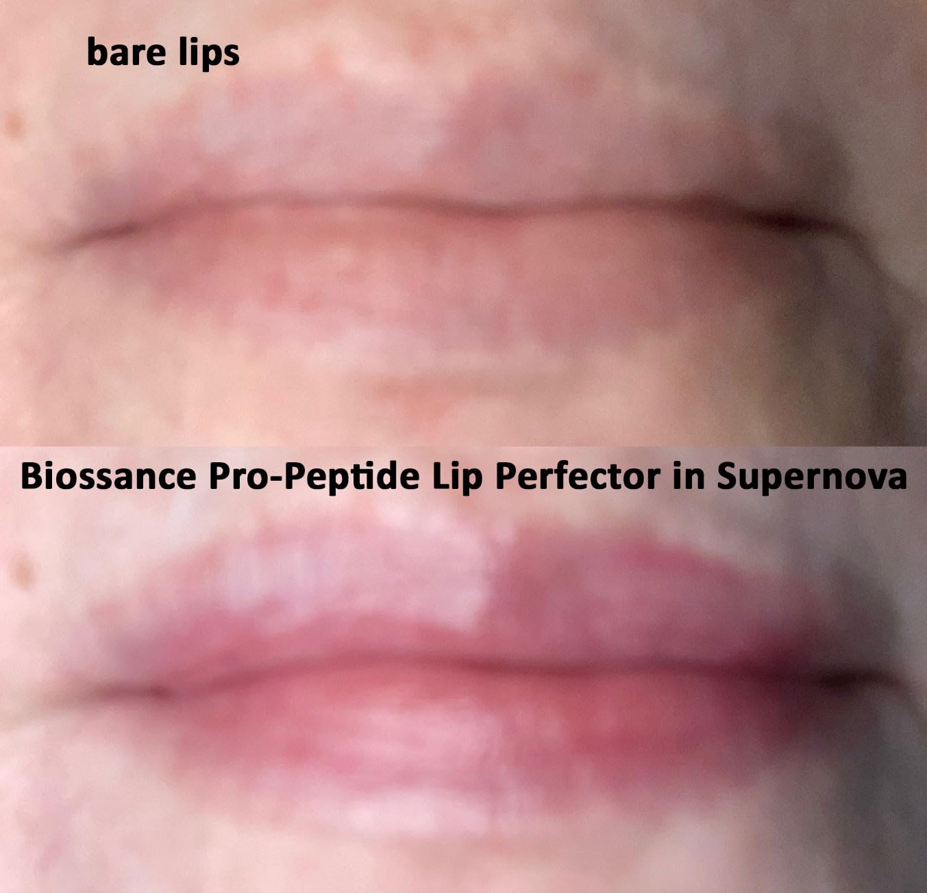 Biossance Pro-Peptide Lip Perfector - Triple-Treat Vegan Lip Balm - Deeply Hydrating with Pro-Peptides & Hyaluronic Acid - Enhances Natural Lip Color - Silky, Glossy Finish customer photo 2