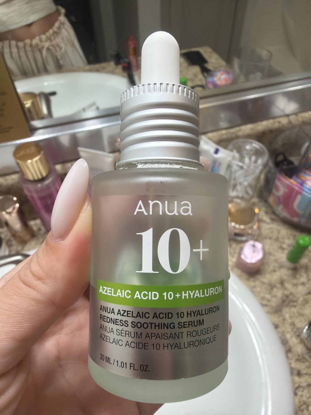 Anua Azelaic Acid 10 Hyaluron Redness Soothing Serum, 1.01 fl oz | Facial Serum for Blemish-Prone & Oily-Prone Skin, Lightweight & Hydrating Blemish Care, Hyaluronic Acid, Korean Skincare customer photo 1