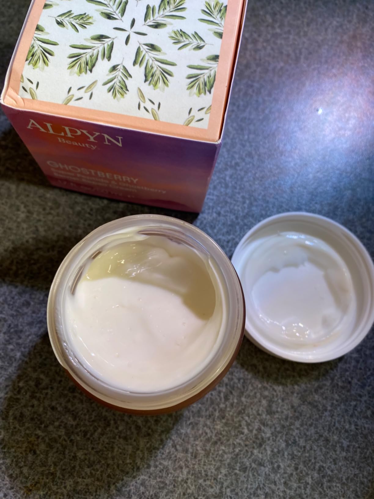 ALPYN Firming Peptide Barrier Repair Cream For Eczema & Wrinkles l 1.7 oz | Deeply hydrates, calms & soothes redness & softens fine lines and wrinkles customer photo 2