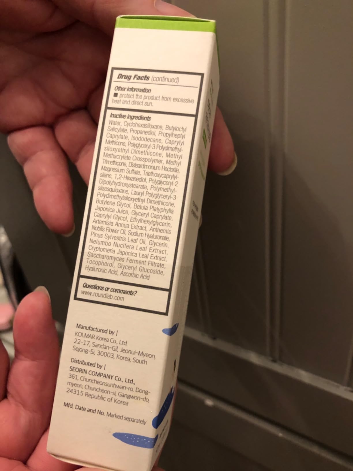 ROUND LAB Birch Juice Mild-up UV LOCK SPF 50+, Zinc Oxide Sunscreen, Broad Spectrum, Lightweight, Oil Control for Sensitive Skin, Korean Sunscreen 1.69 Fl Oz customer photo 1