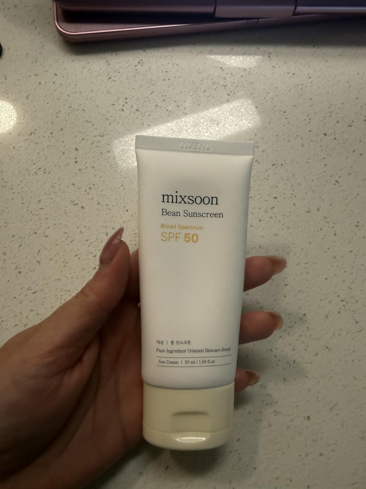 mixsoon Bean Sunscreen SPF 50 No Pilling Korean Sunscreen for Face, No White Cast, 1.69 fl.oz customer photo 1