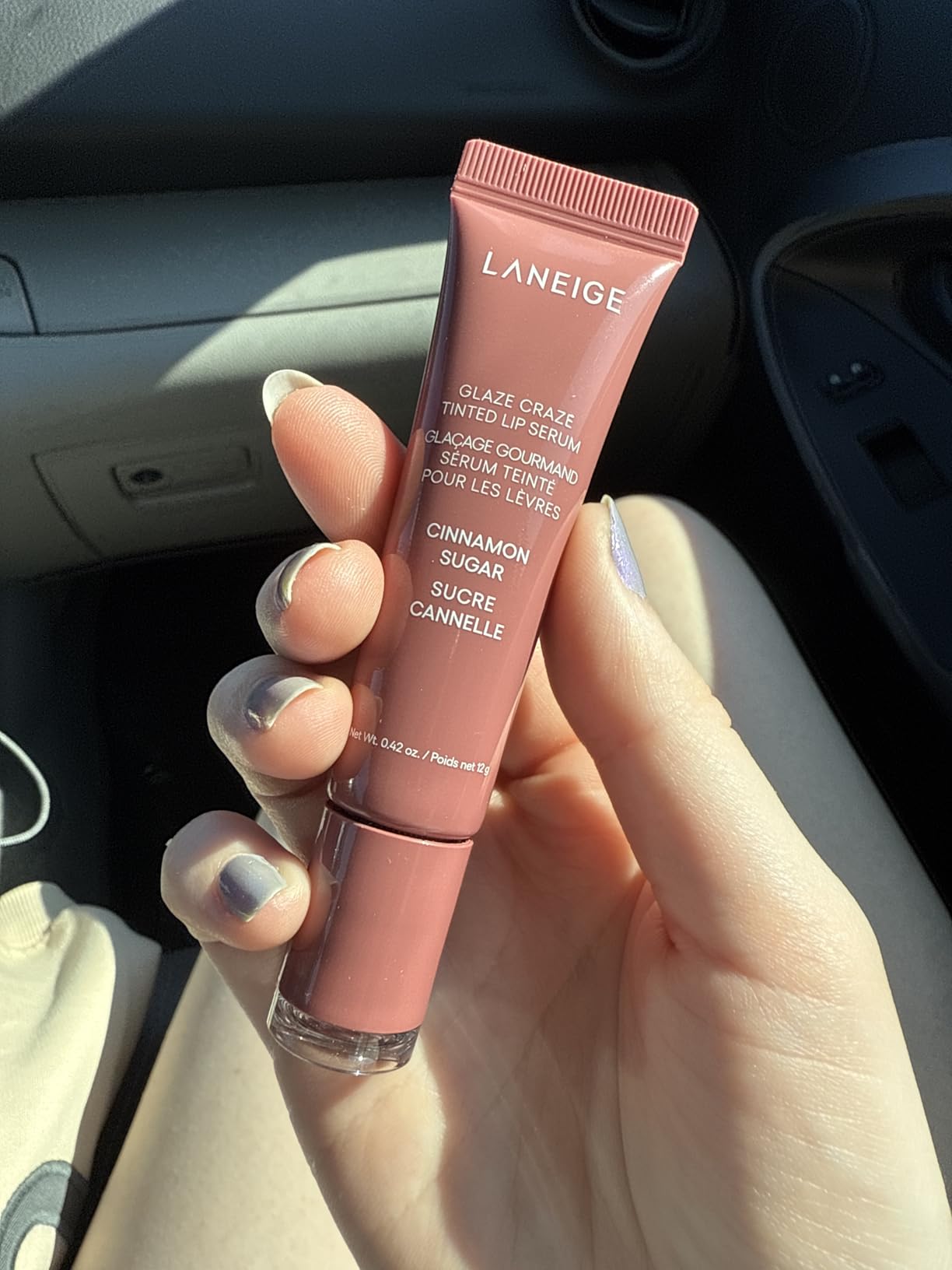 LANEIGE Glaze Craze Tinted Lip Serum: Hydrating Lip Serum for Glossy, Nourished Lips with Plumping Polypeptides customer photo 1