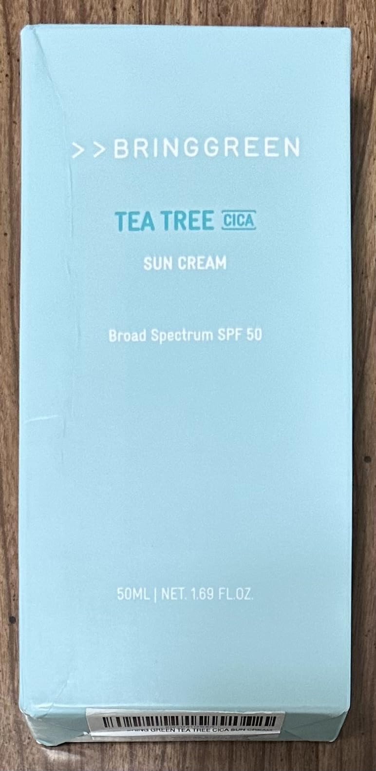 BRING GREEN Tea Tree CICA Mineral Sunscreen SPF 50+ PA++++ | Non-Nano Zinc Oxide Face Sun Lotion, Reef Safe Korean Sunscreen for Sensitive Skin, Oil-Free, 1.69 fl. oz customer photo 2
